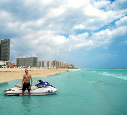 fotoritocco spiaggia miami