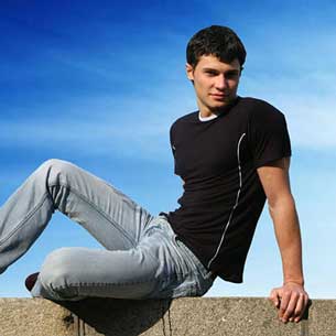 Book fotografico digitale con cambio sfondo per ragazzo