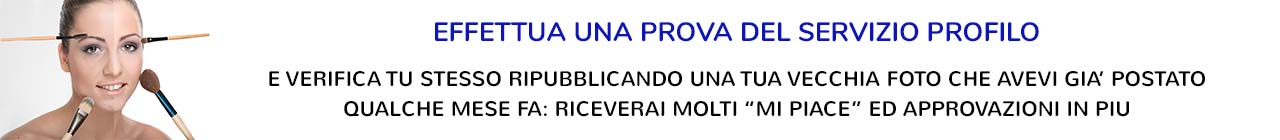 Effettua una prova del servizio profilo e verifica tu stesso ripubblicando una vecchia foto postata mesi fa